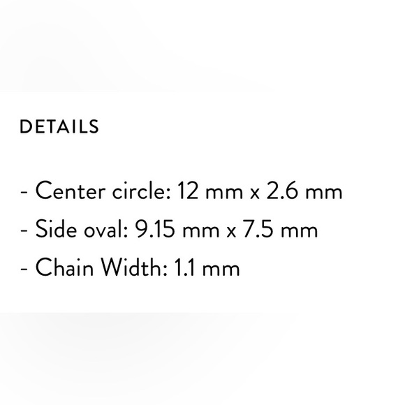 Mejuri Linked Two Tone Necklace - Picture 5 of 9